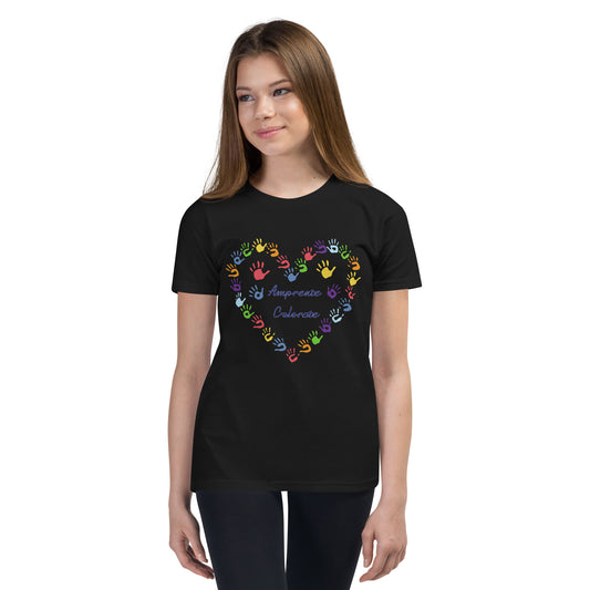 Amprente Colorate - Tricou Copii - Youth Short Sleeve T-Shirt