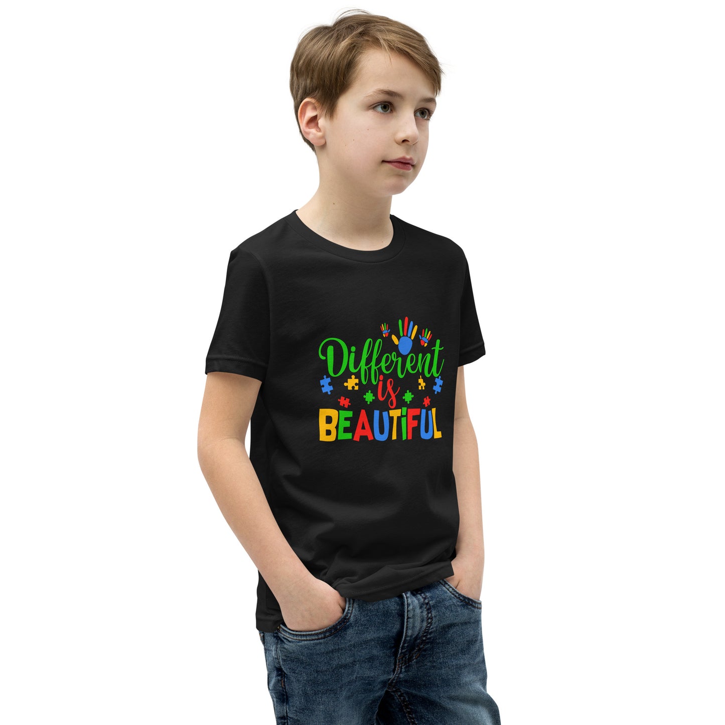 Diffrent is Beautiful - Tricou Copii - Youth Short Sleeve T-Shirt